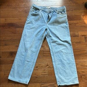 Abercrombie & Fitch Light Blue Relaxed Jeans